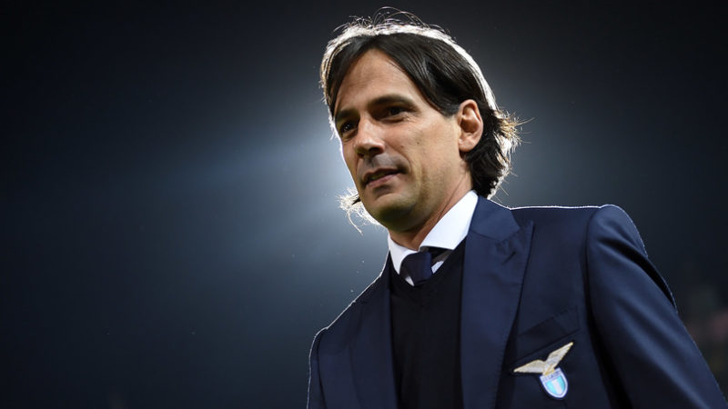 PALERMO, ITALY - APRIL 10: Head coach Simone Inzaghi of Lazio looks on during the Serie A match between US Citta di Palermo and SS Lazio at Stadio Renzo Barbera on April 10, 2016 in Palermo, Italy. (Photo by Tullio M. Puglia/Getty Images)