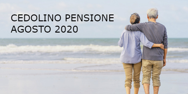 cedolino pensione inps 2020