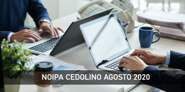 noipa cedolino agosto 2020